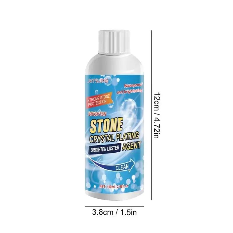 Nettoyant pour pierre naturelle 100ml, marbre et granit, biodégradable, sans produits chimiques, écologique, lot de 2 | Sulvida