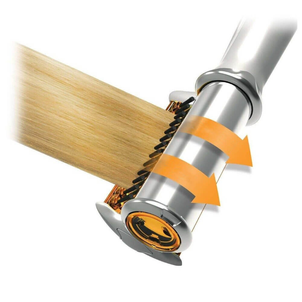 Roterende Hairstyler 2-in-1 Krultang Stijltang Toermalijn Keramisch Styling Ionische Borstels voor Krullen | Sulvida
