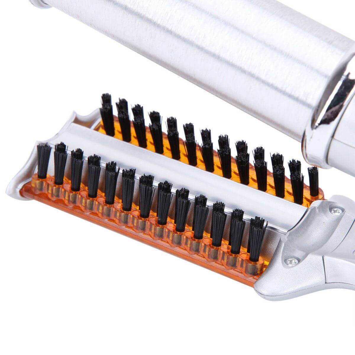 Roterende Hairstyler 2-in-1 Krultang Stijltang Toermalijn Keramisch Styling Ionische Borstels voor Krullen | Sulvida