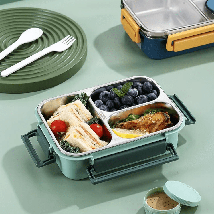 Isolerende Lunchbeker 500ml Hermetisch Lekvrij Maaltijdopslag voor Soep Salade Pasta Warm Koud Onderweg | Sulvida
