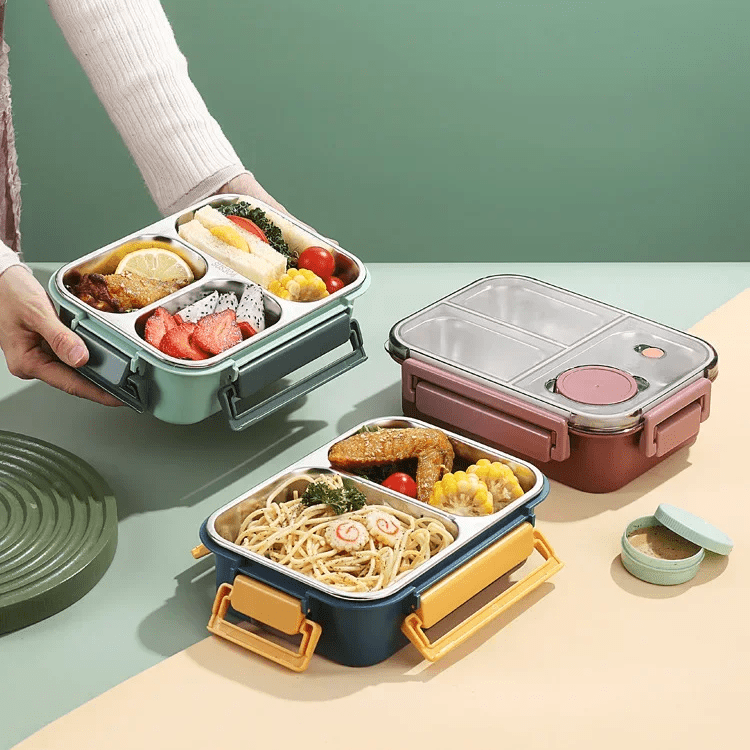 Isolerende Lunchbeker 500ml Hermetisch Lekvrij Maaltijdopslag voor Soep Salade Pasta Warm Koud Onderweg | Sulvida