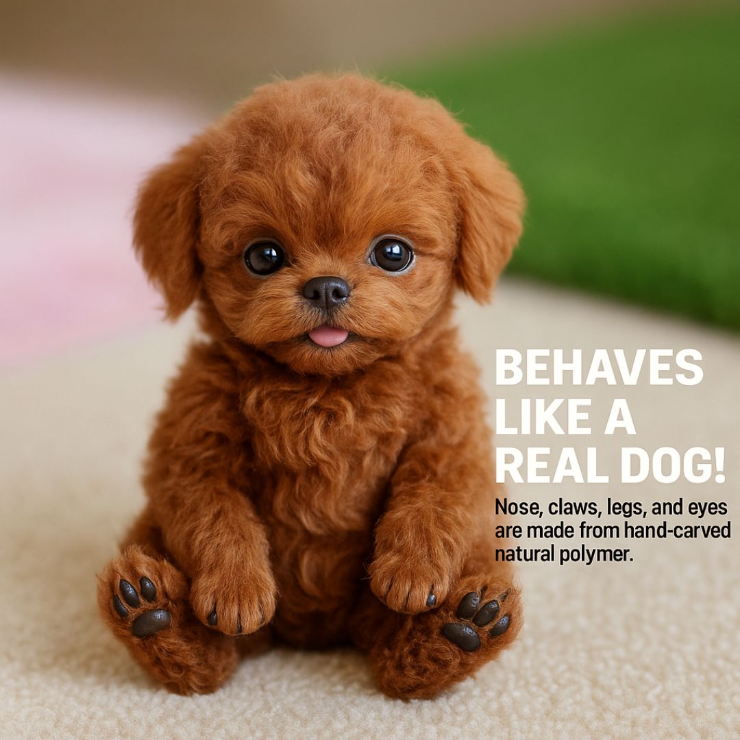 Interactieve Robotpuppy voor Kinderen - Levensechte Speelgoedpuppy met Geluid Beweging en Blafgeluiden | Sulvida