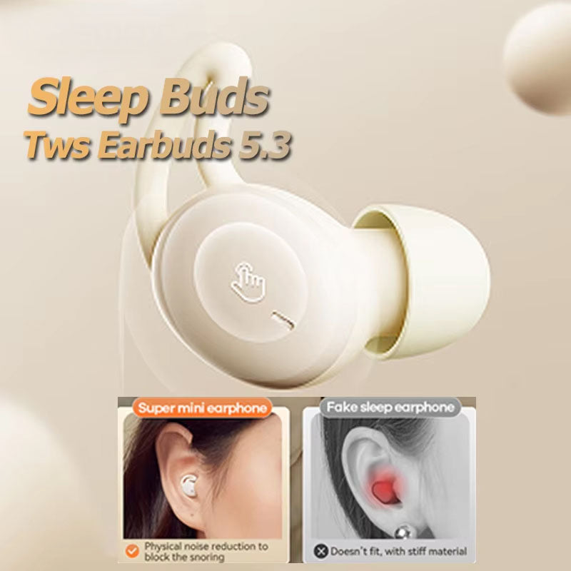Écouteurs sans fil avec réduction du bruit et 20 heures d’autonomie, confortables pour dormir, Bluetooth | Sulvida