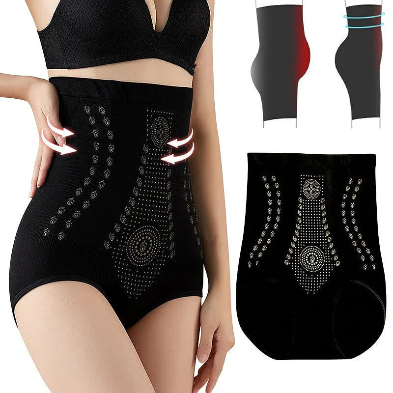 Sous-vêtement gainant pour femme taille haute avec doublure en coton, pour sculpter la silhouette, confortable et bien ajusté | Sulvida