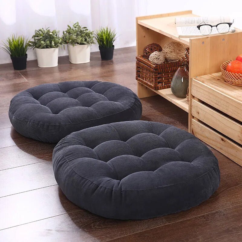 Japans Vloerkussen Dik Zitkussen voor Meditatie Lezen Loungen Ontspanning 42x42 55x55 cm Woonkamer Decoratie | Sulvida