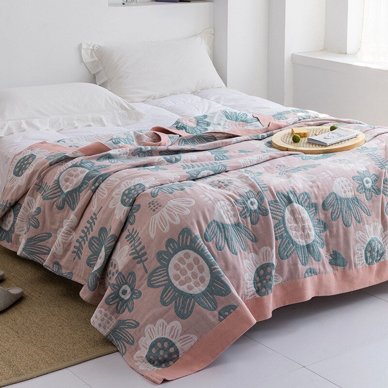 Japanse Katoenen Vloerkleed Zachte Weefselstructuur Vintage Stijl Decoratief Tapijt Woonkamer Interieur | Sulvida