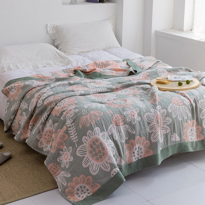 Japanse Katoenen Vloerkleed Zachte Weefselstructuur Vintage Stijl Decoratief Tapijt Woonkamer Interieur | Sulvida