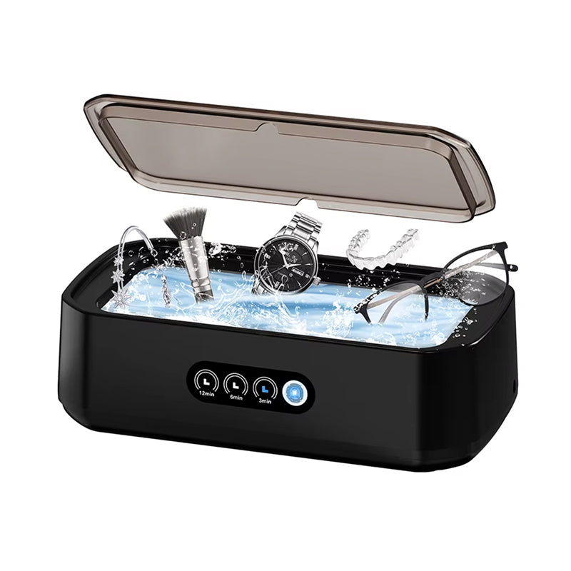 Ultrasone Sieradenreiniger 650ml 47kHz Professionele Trillingen Automatische Uitschakeling 3 Timers Thuisgebruik | Sulvida