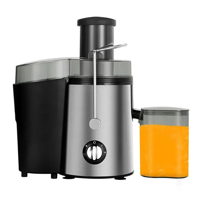 Centrifugeuse électrique 800W avec ouverture de remplissage de 65mm et 2 vitesses pour des jus de fruits et de légumes frais et des smoothies | Sulvida
