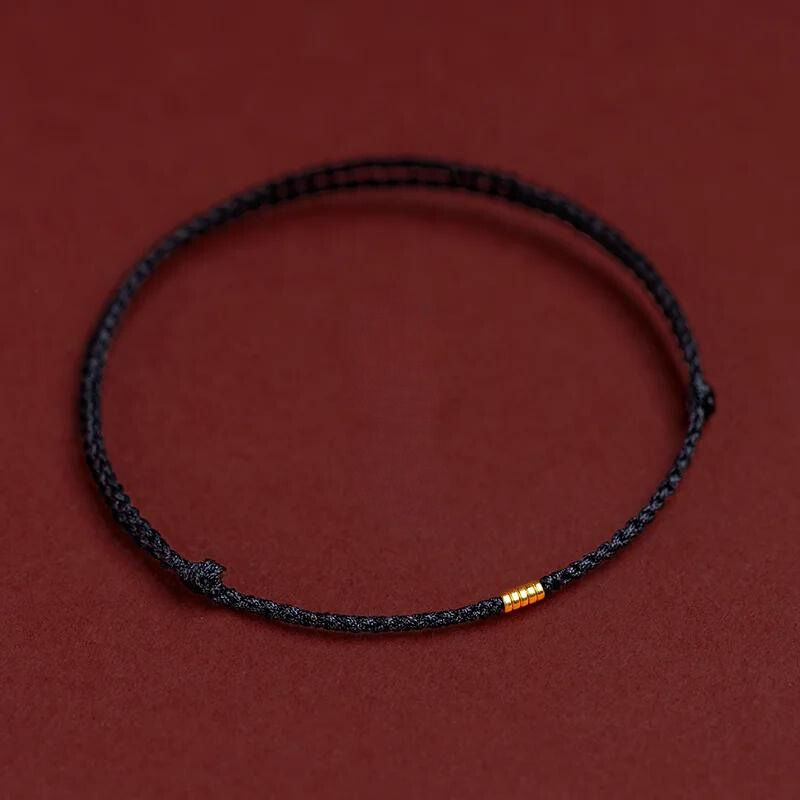 Spirituele Kralenarmband met Beschermingssymbool Rood Draad Verstelbaar Geluksarmband Handgemaakt Talisman | Sulvida