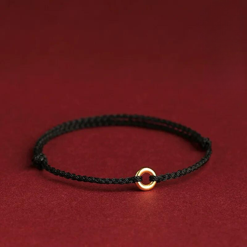 Spirituele Kralenarmband met Beschermingssymbool Rood Draad Verstelbaar Geluksarmband Handgemaakt Talisman | Sulvida