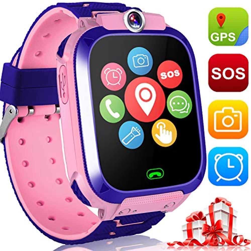 Slimme Horloge voor Kinderen GPS Telefoon Fotocamera SOS Tracker Smartwatch Locatiebepaling Touchscreen | Sulvida