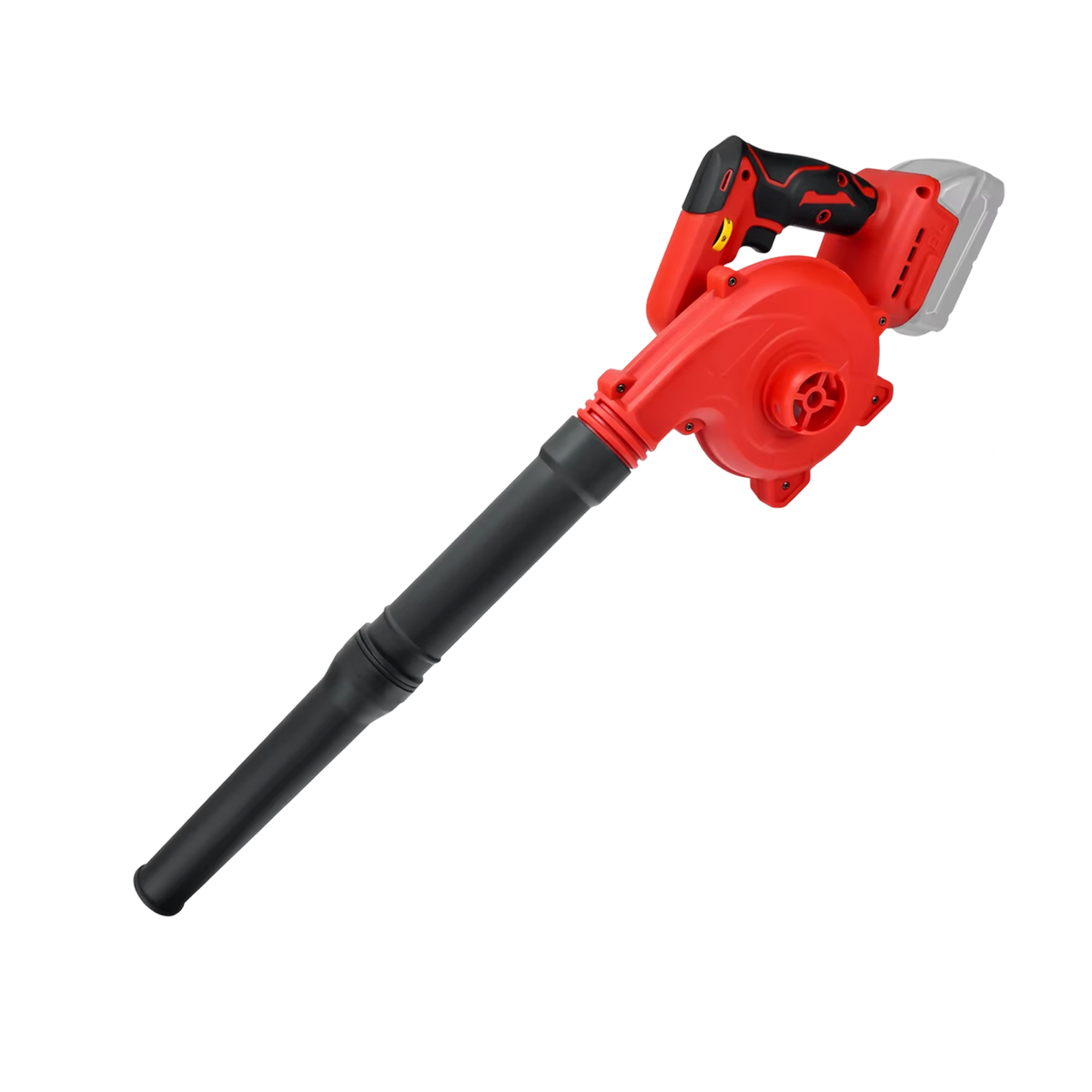 Souffleur sans fil 18 V avec moteur sans balais 18 000 tr/min, aspirateur à batterie, fonction souffler-aspirer pour le jardin | Sulvida
