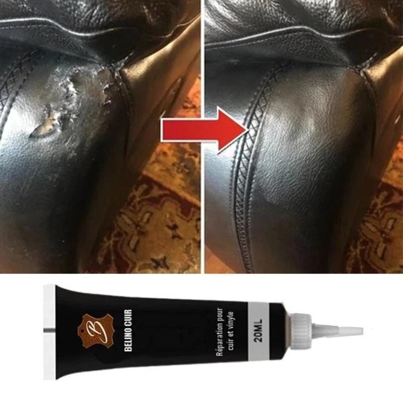 Professionele Leer Reparatiehars voor Meubels Schoenen en Tassen Kleurloos Alle Kleuren Eenvoudig Herstel | Sulvida