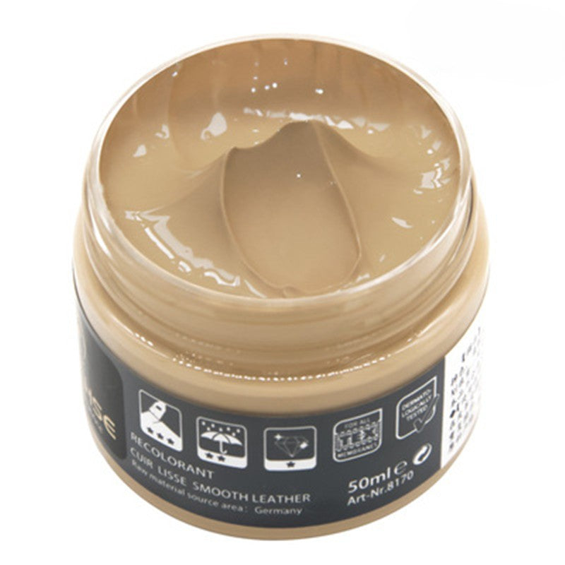 Leerreparatie Balsem Beige 20ml Meubelherstel Krassen Bank Stoel Leer Onderhoud Restauratie Bescherming | Sulvida