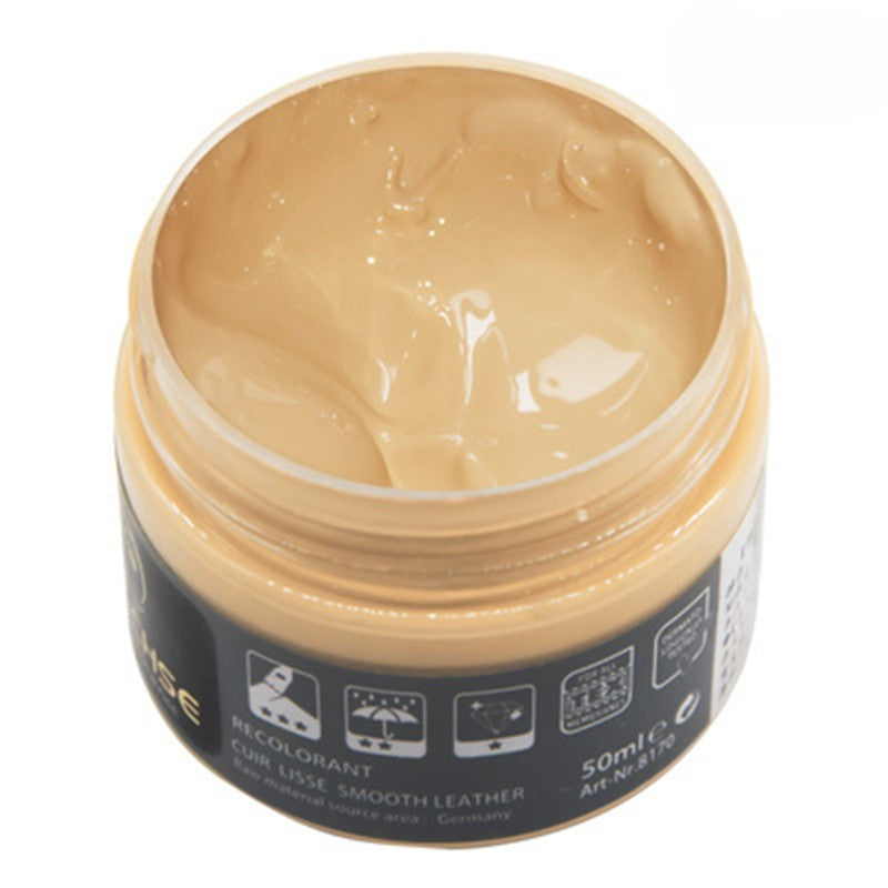 Leerreparatie Balsem Beige 20ml Meubelherstel Krassen Bank Stoel Leer Onderhoud Restauratie Bescherming | Sulvida