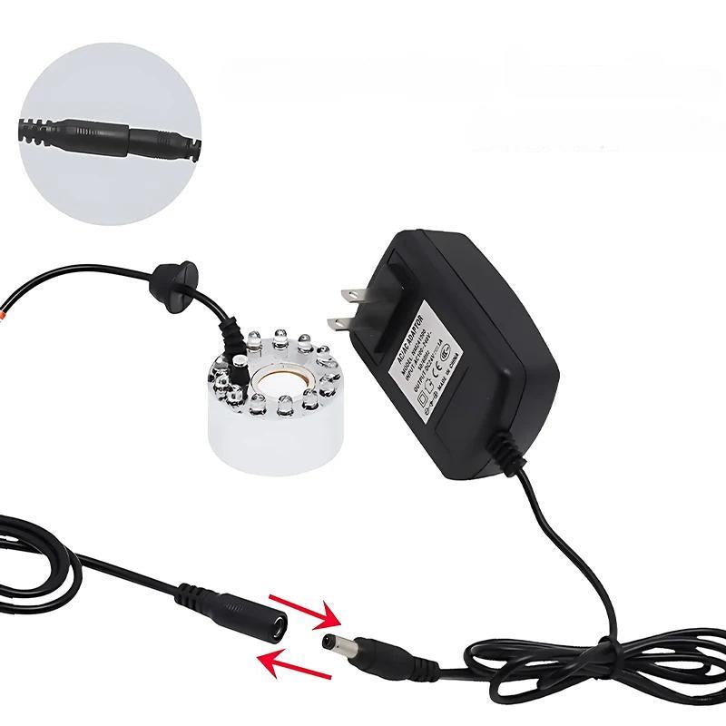 Decoratieve LED Mistmachine met Fontein voor Feestdecoratie Sfeerverlichting Interieur en Waterdecoratie | Sulvida
