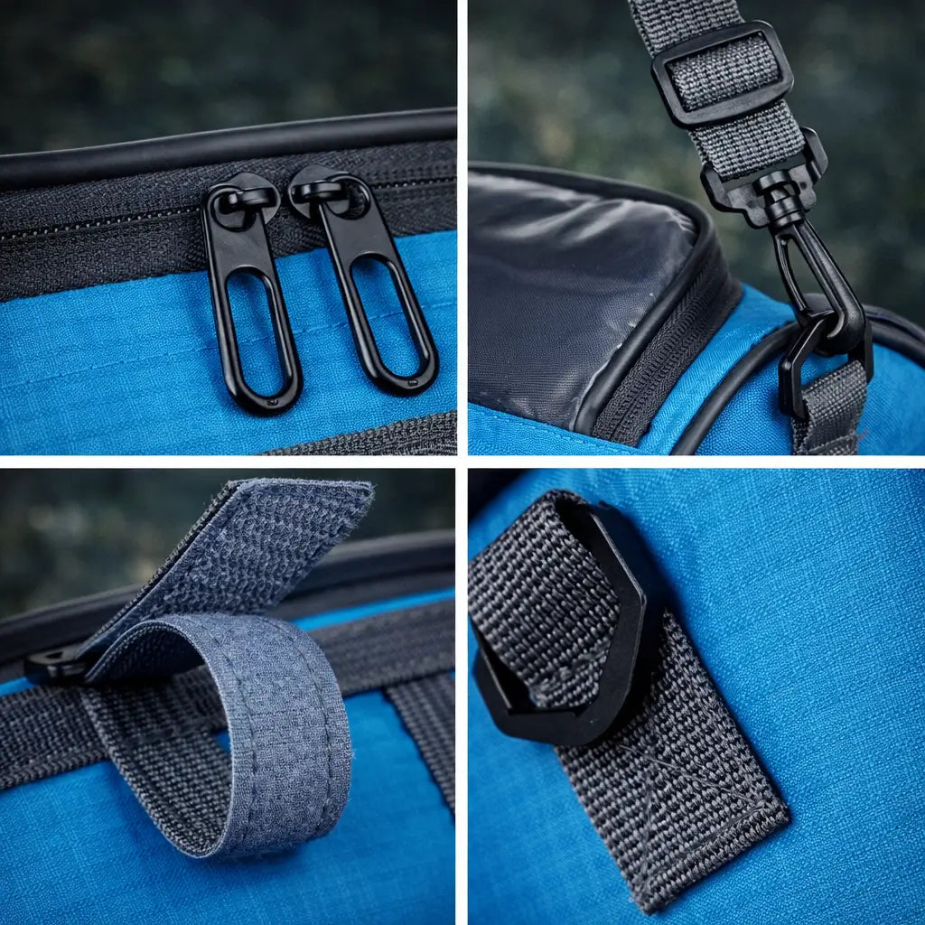 Sacoche de guidon de vélo avec fenêtre tactile pour téléphone, imperméable, compartiment de rangement et navigation | Sulvida
