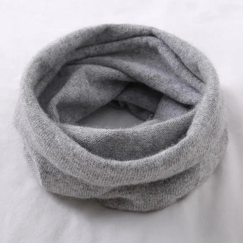 Thermische Cashmere Nekwarmer Winter Gebreide Sjaal Fleece Voering Zachte Winddichte Col Unisex Hals | Sulvida