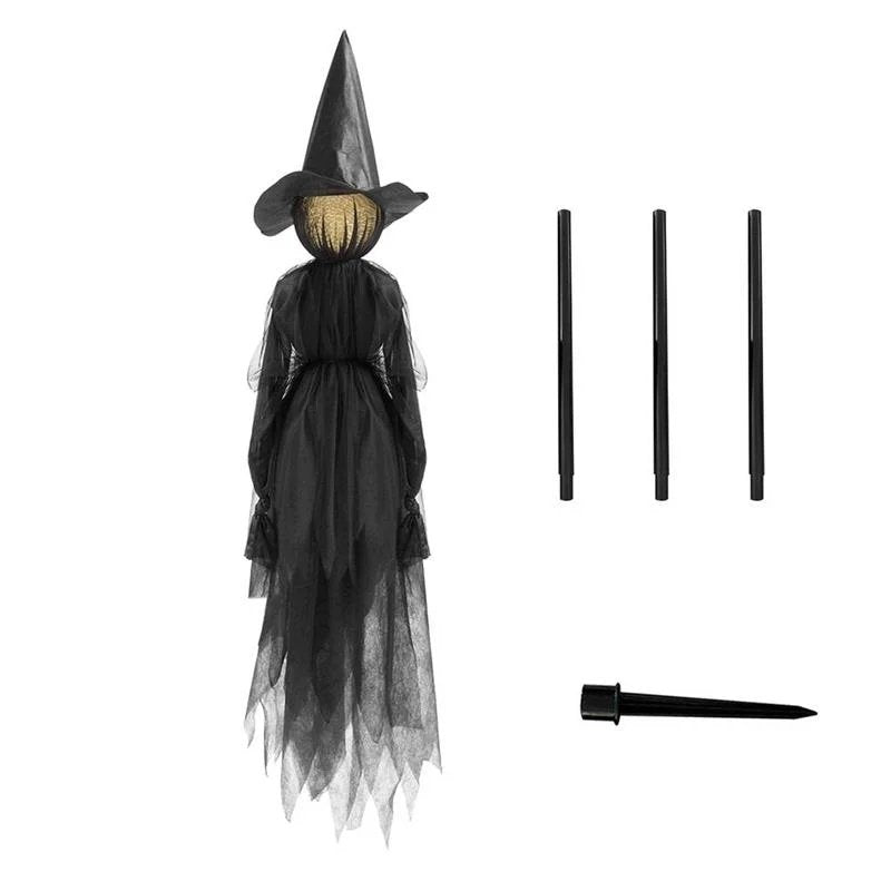 Verlichte heksenprikkers met LED voor tuindecoratie Halloween griezelig spookachtig sfeerverlichting | Sulvida