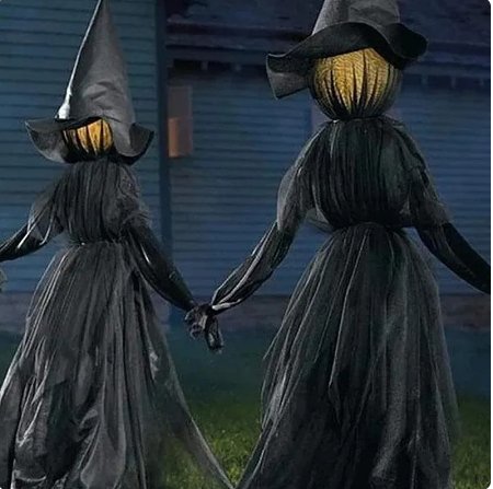 Verlichte heksenprikkers met LED voor tuindecoratie Halloween griezelig spookachtig sfeerverlichting | Sulvida