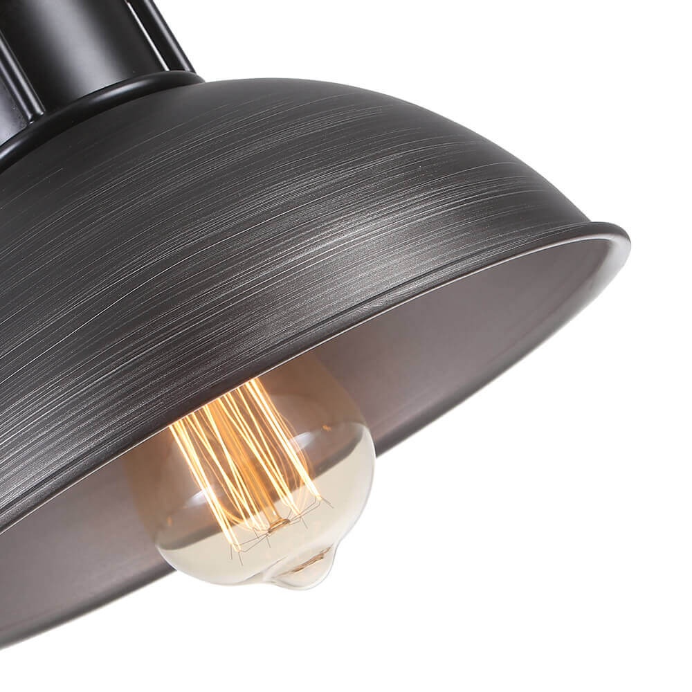Metalen Hanglamp 3-Lichts Koepel Landelijk Industrieel E26/E27 Fitting Verstelbaar Eettafel Keuken Woonkamer | Sulvida