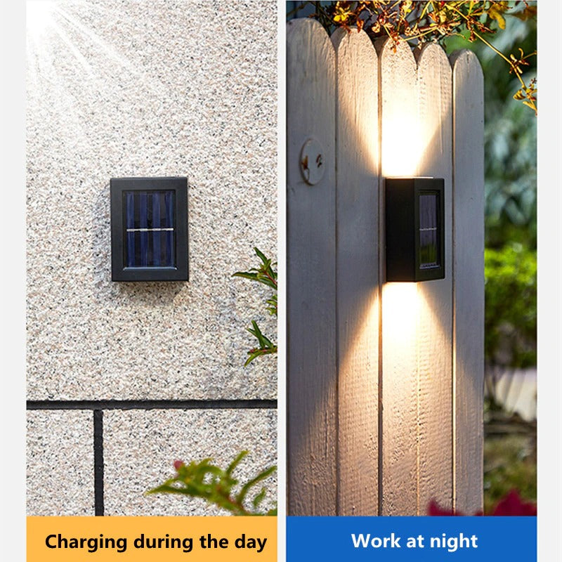 Zonne-energie Tuinlamp LED Buitenverlichting Energiebesparend Waterdicht IP65 Zonnepaneel 2V 170mA Tuin Terras | Sulvida
