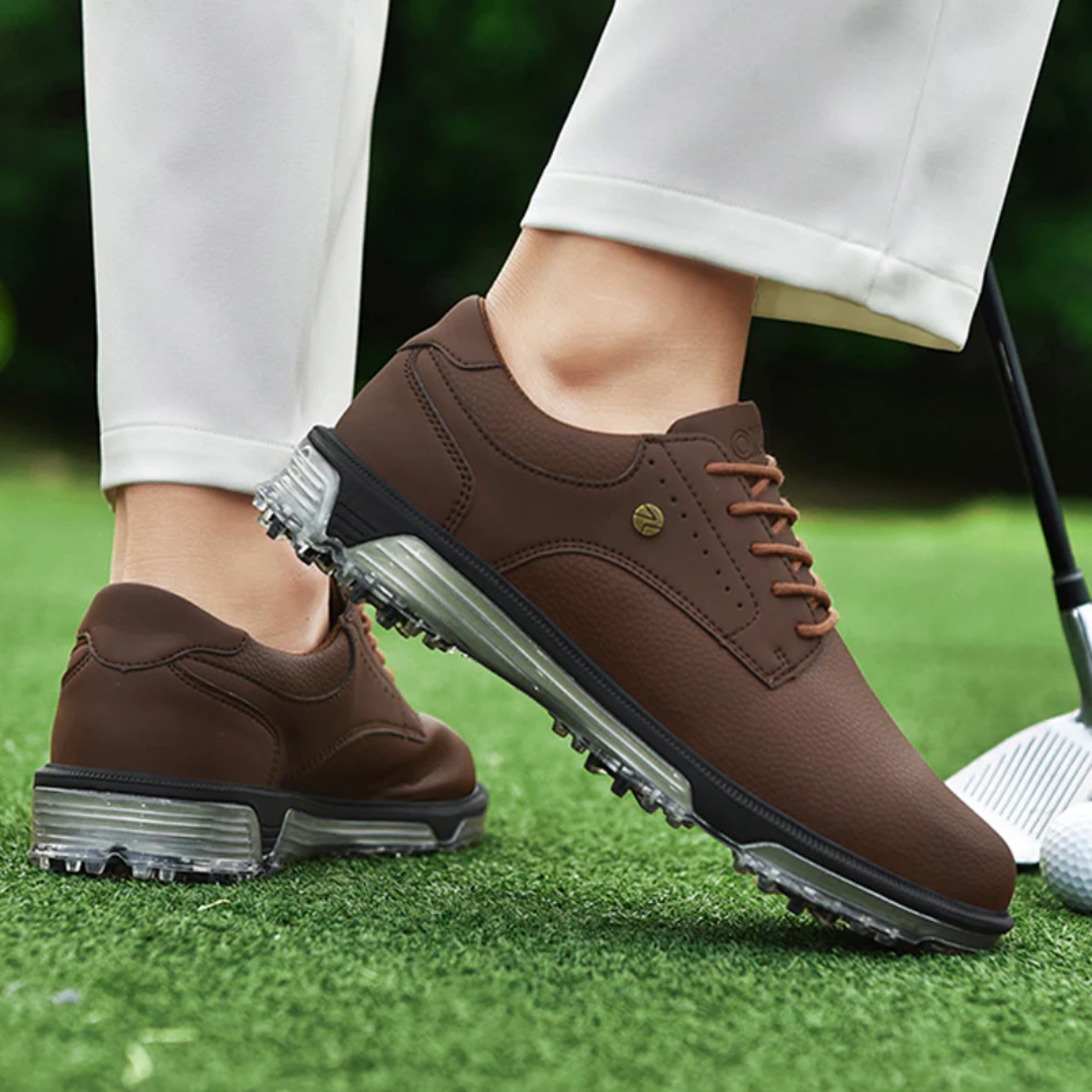 Heren Golfschoenen Waterbestendig Ergonomisch Antislip Speciaal Ontwerp Grip Golf Comfort Sportschoenen | Sulvida