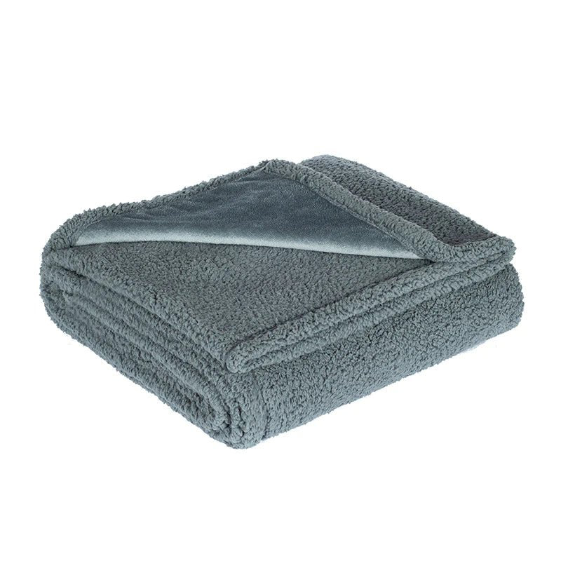 Waterbestendige Fleecedeken Zachte Fleece Plaid Antislip Beschermdeken voor Bank Bed en Picknick XS tot 3XL | Sulvida