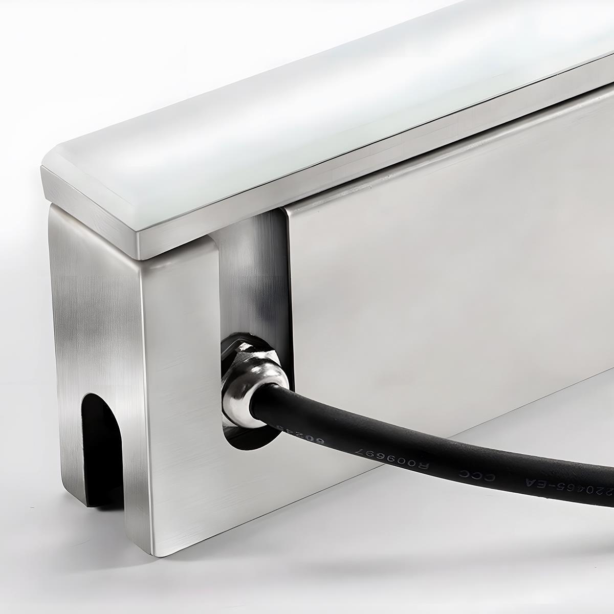 Inbouw LED-strook voor Buiten 100cm RVS Grondverlichting Waterdicht Terras Tuin Pad Padverlichting Sfeerverlichting | Sulvida