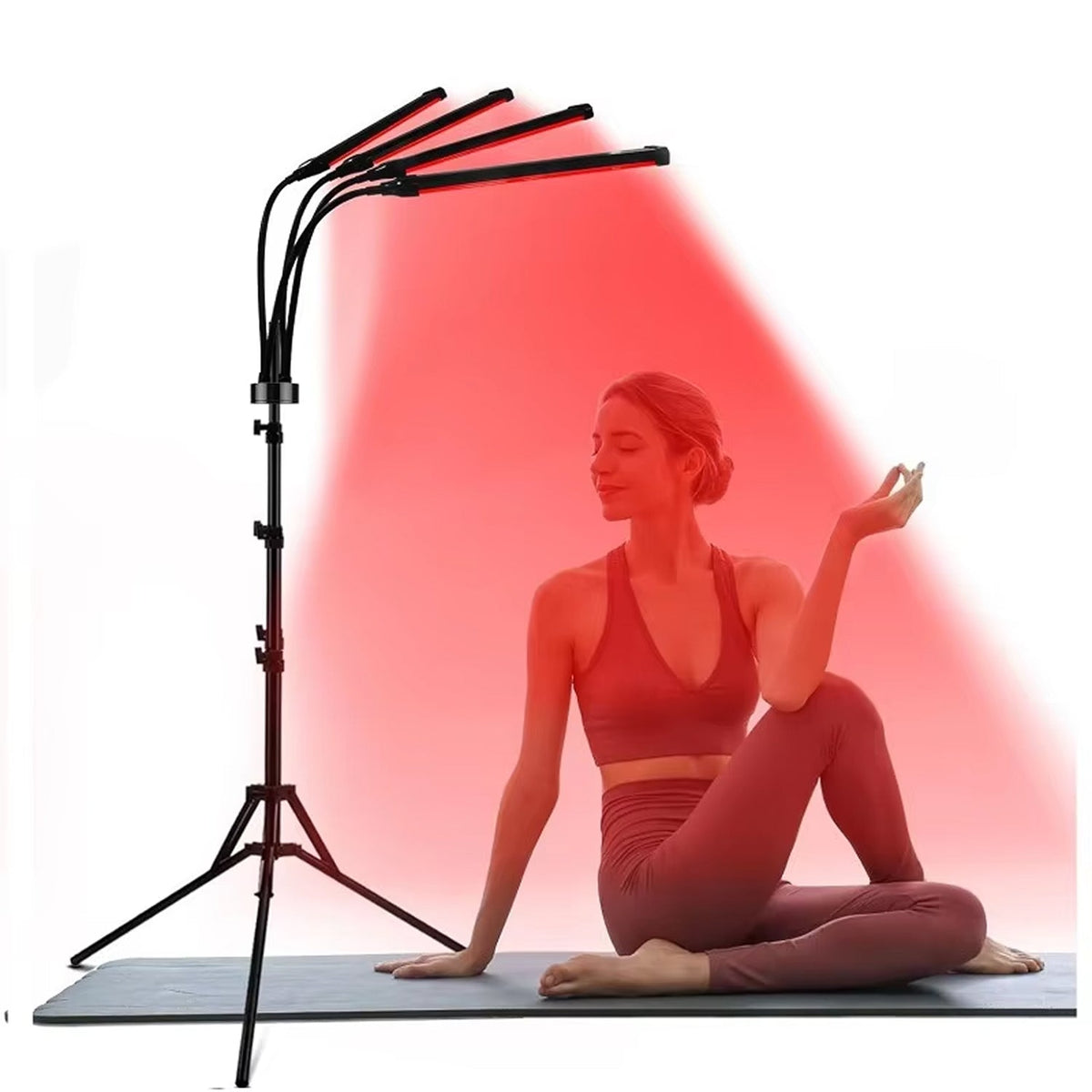 Infraroodlamp 660nm & 850nm Nabij-Infrarood Therapie voor Pijnverlichting Huidverjonging Spier Herstel Thuis | Sulvida