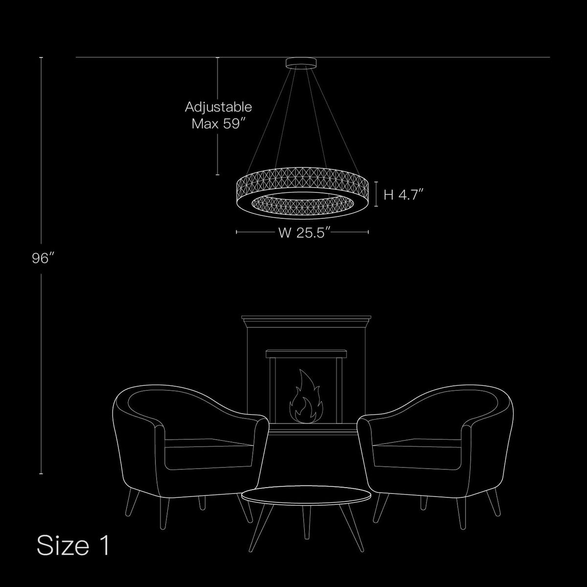 Kristallen Kroonluchter Goud Zilver Ronde Ringen Eetkamer Keukeneiland Verstelbaar Luxe Modern Design LED | Sulvida