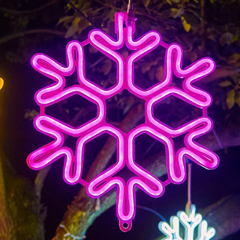 Guirlande de Noël LED suspendue, blanc chaud, pour balcon, jardin et terrasse - éclairage extérieur festif et chaleureux | Sulvida