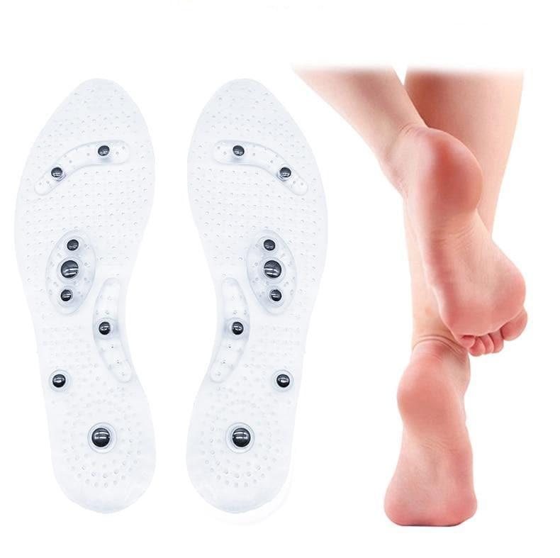 Magnetische voetzolen voor circulatie en welzijn dames heren verstelbaar comfort inlegzolen massage therapeutisch | Sulvida