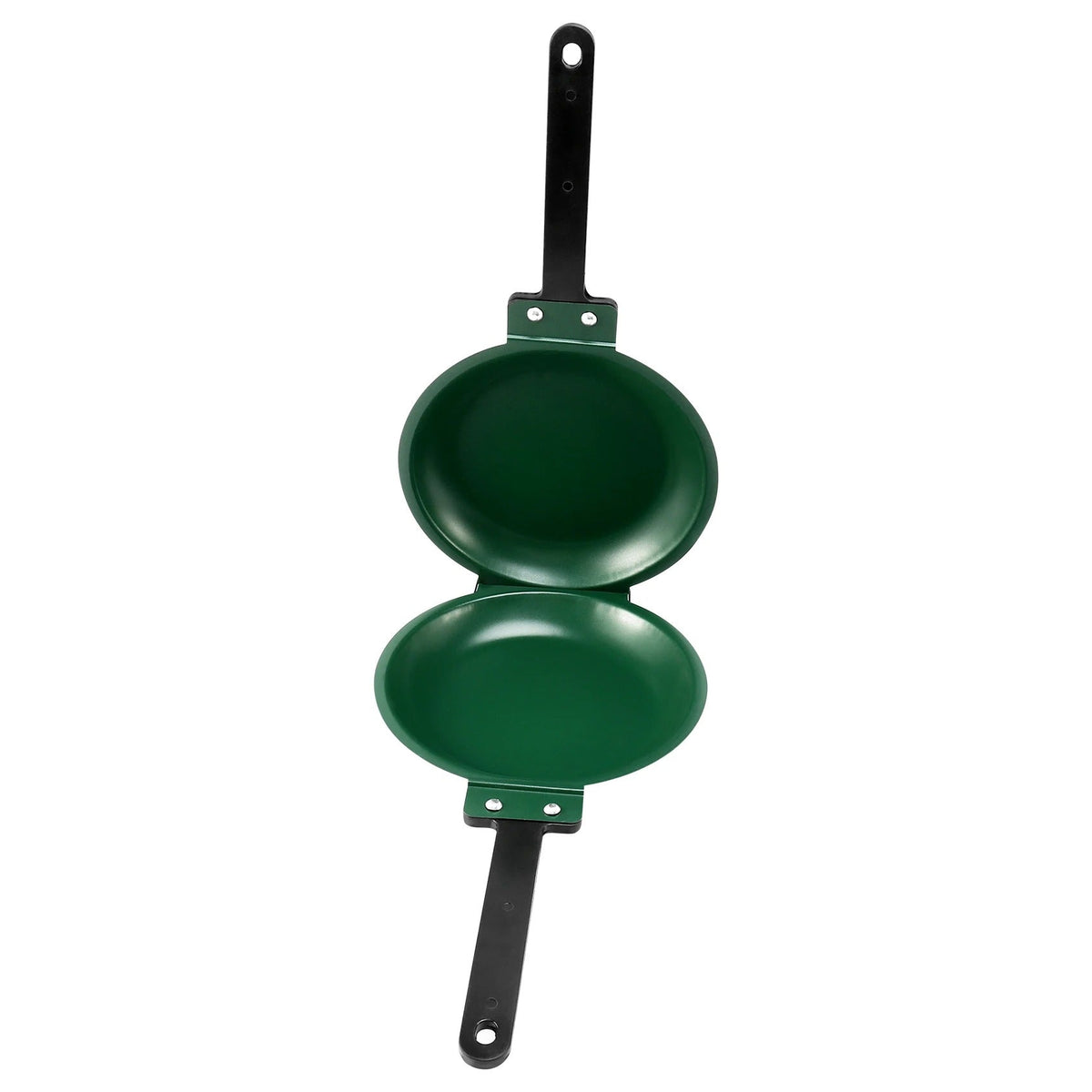 Dubbelzijdige keerpan voor perfecte pannenkoeken antiaanbak aluminium 19 cm diameter praktisch keukengerei | Sulvida