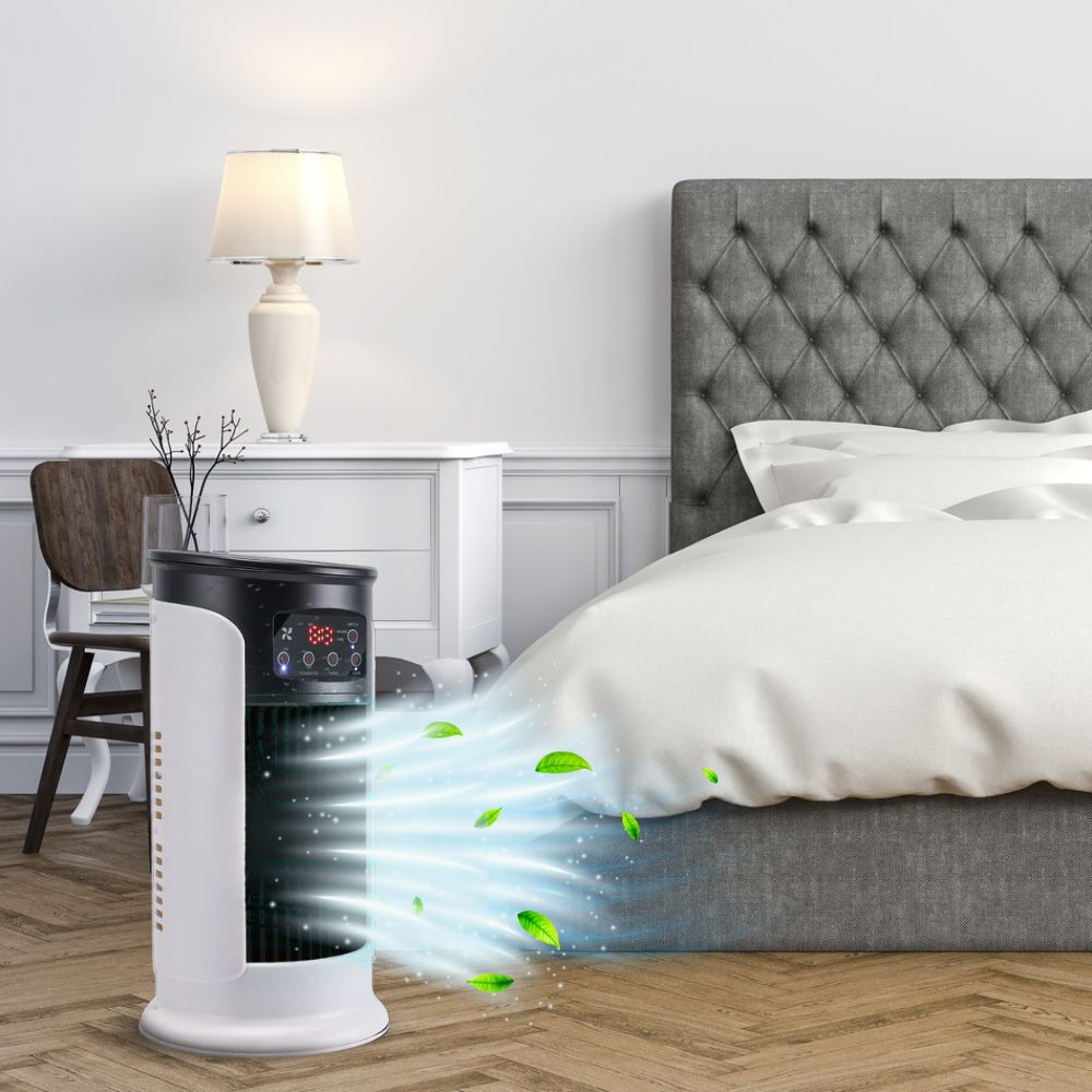 Mobiele Aircooler 300ml Luchtkoeler Verdamping Kantoor Slaapkamer Staand Energiezuinig Waterkoeling Stil | Sulvida