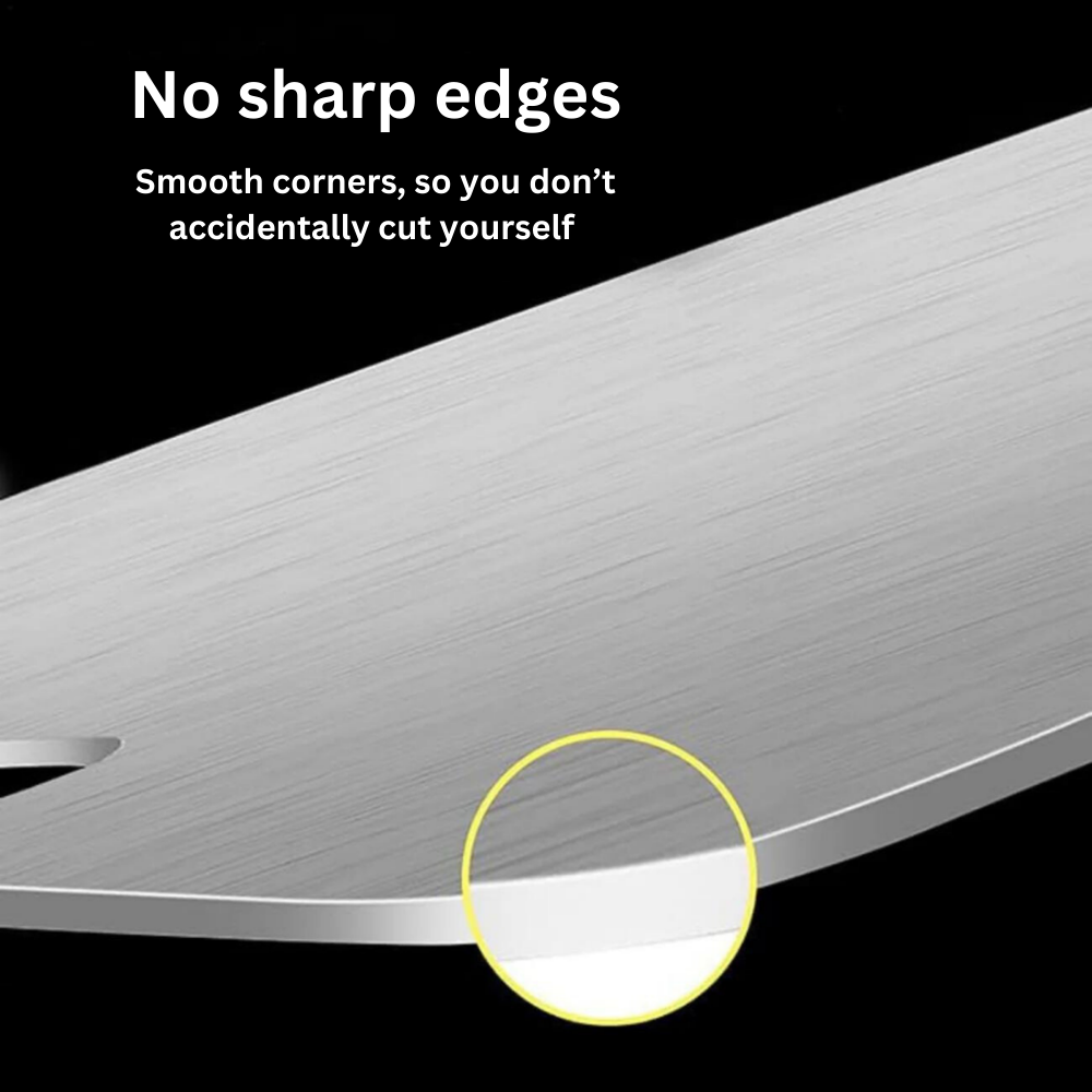 Titanium Snijplank met Antibacteriële Oppervlak – Hygiënisch Duurzaam Keukengereedschap Modern Design | Sulvida