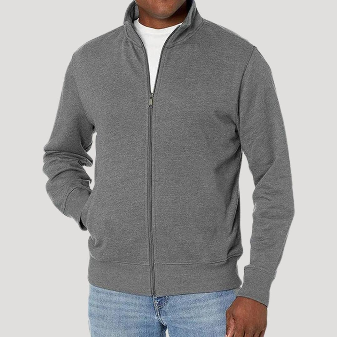 Lichtgewicht Herenjas met Rits voor Lente Zomer Dagelijks Gebruik Casual Sportieve Outfit Comfortabel | Sulvida