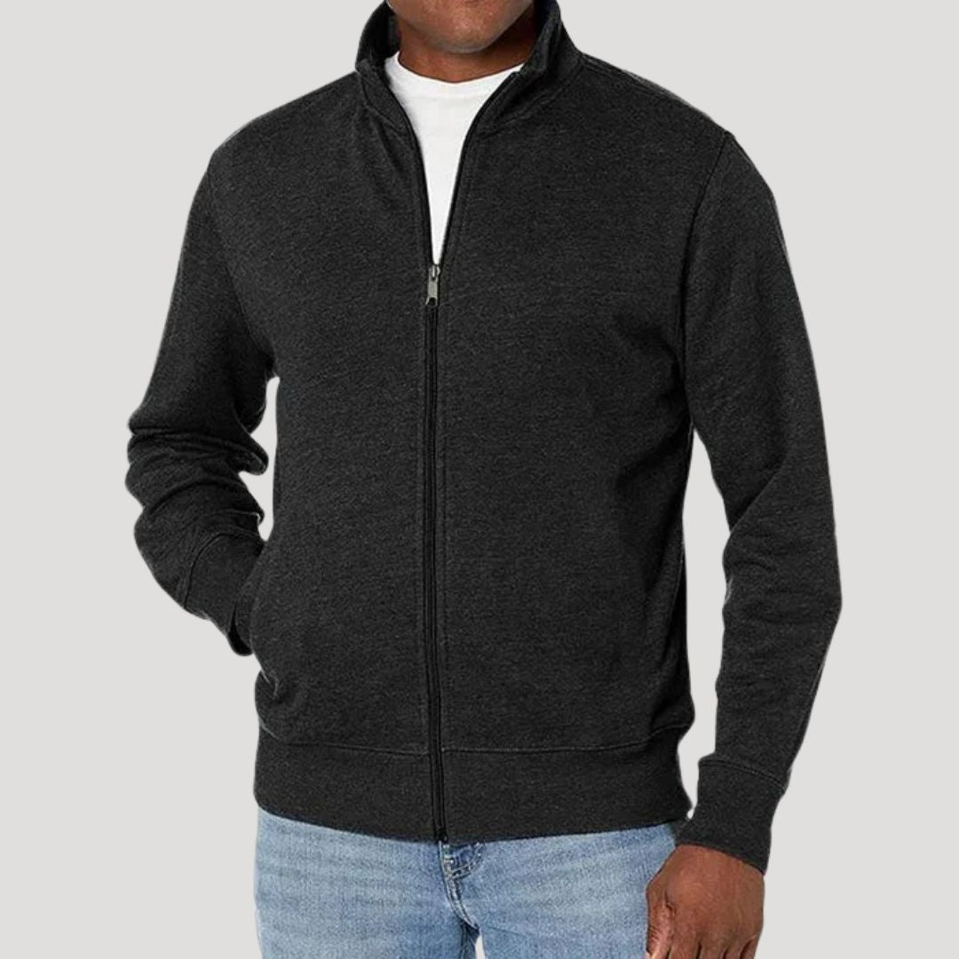 Lichtgewicht Herenjas met Rits voor Lente Zomer Dagelijks Gebruik Casual Sportieve Outfit Comfortabel | Sulvida