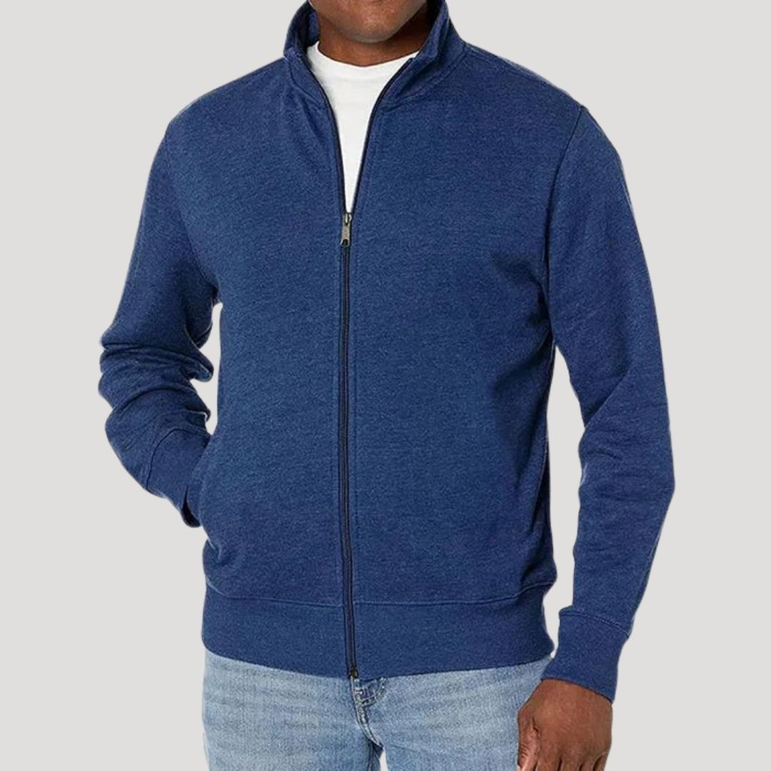 Lichtgewicht Herenjas met Rits voor Lente Zomer Dagelijks Gebruik Casual Sportieve Outfit Comfortabel | Sulvida