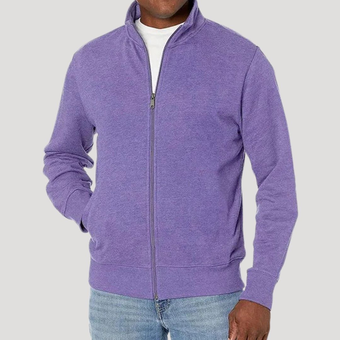 Lichtgewicht Herenjas met Rits voor Lente Zomer Dagelijks Gebruik Casual Sportieve Outfit Comfortabel | Sulvida