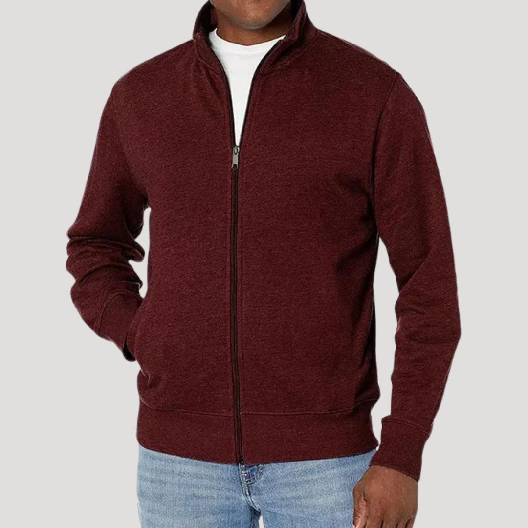 Lichtgewicht Herenjas met Rits voor Lente Zomer Dagelijks Gebruik Casual Sportieve Outfit Comfortabel | Sulvida