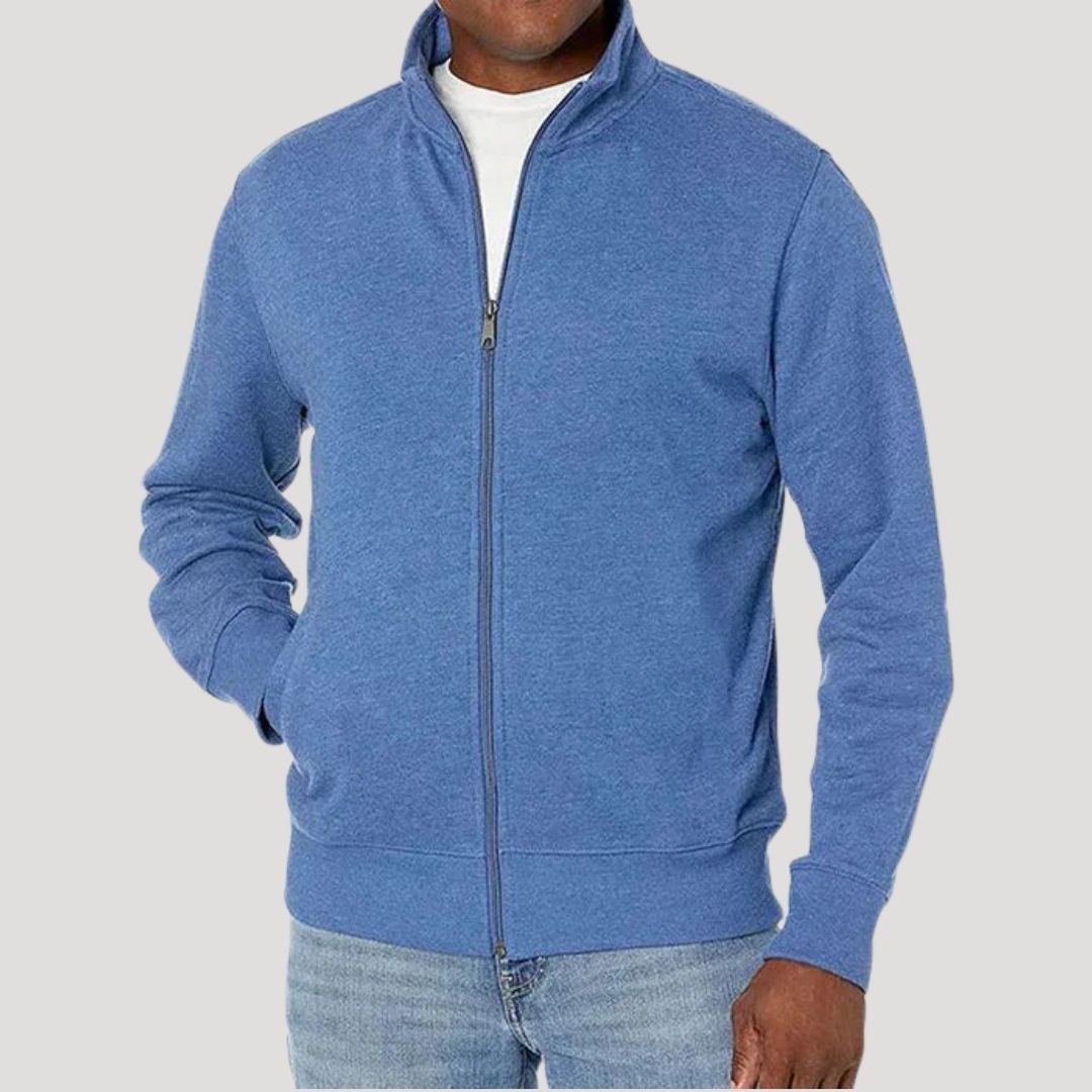 Lichtgewicht Herenjas met Rits voor Lente Zomer Dagelijks Gebruik Casual Sportieve Outfit Comfortabel | Sulvida