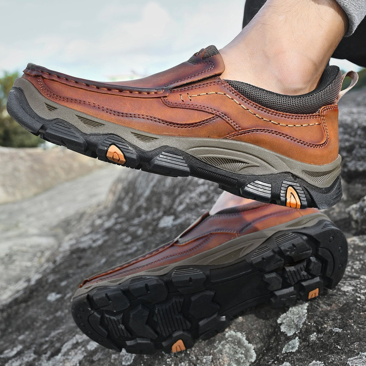 Orthopedische Instapschoenen voor Heren Casual Wandelschoen Voetondersteuning Comfortabel Instapper Loopschoenen | Sulvida