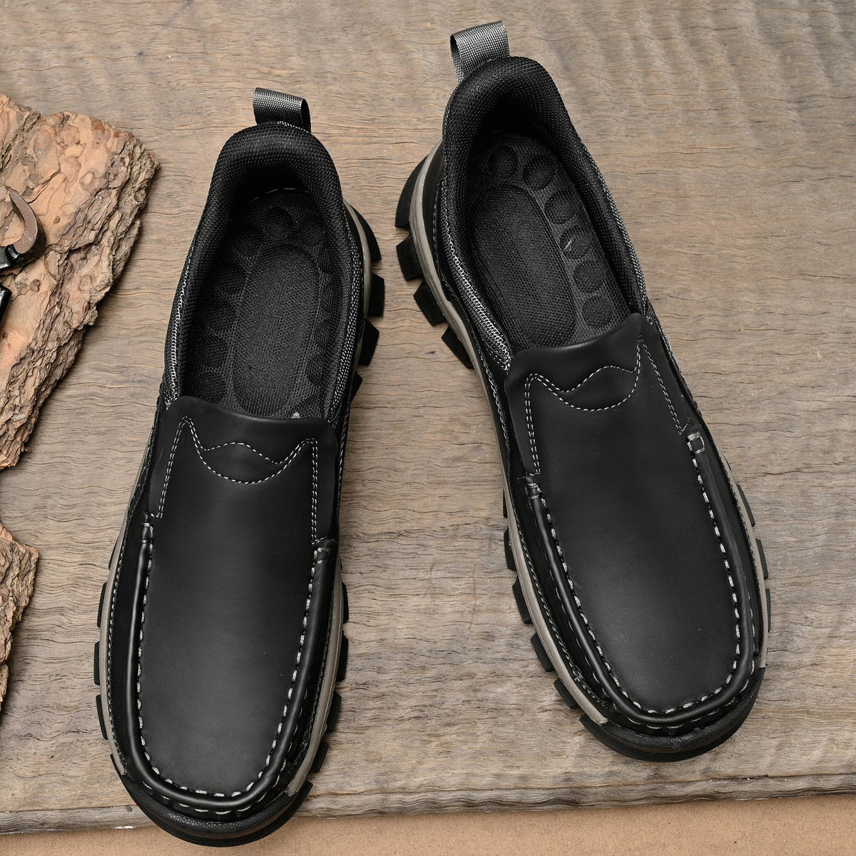 Orthopedische Instapschoenen voor Heren Casual Wandelschoen Voetondersteuning Comfortabel Instapper Loopschoenen | Sulvida