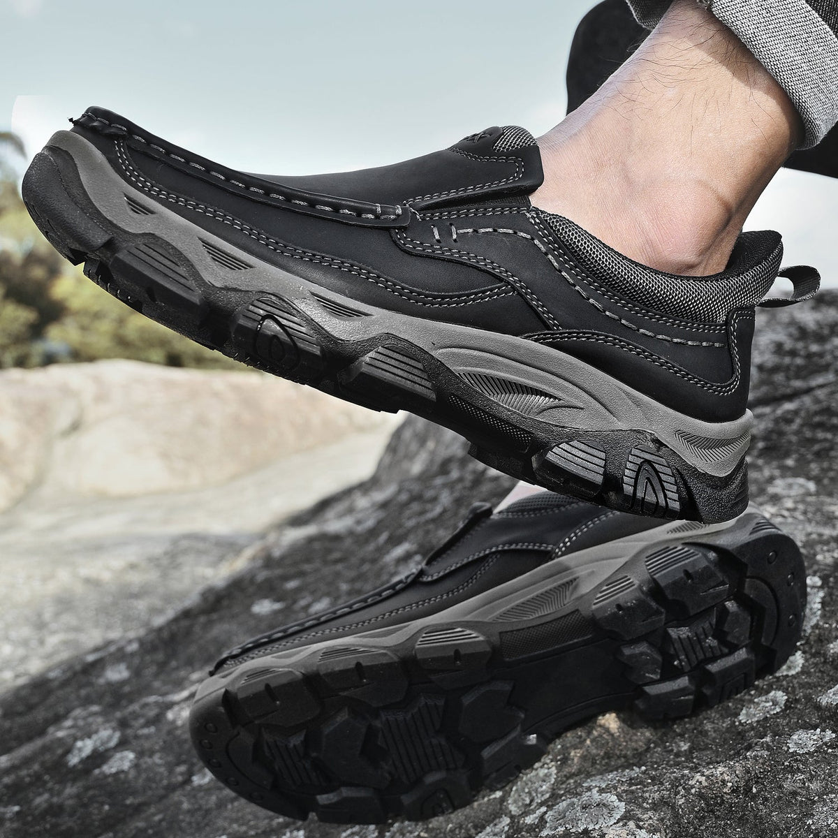 Orthopedische Instapschoenen voor Heren Casual Wandelschoen Voetondersteuning Comfortabel Instapper Loopschoenen | Sulvida