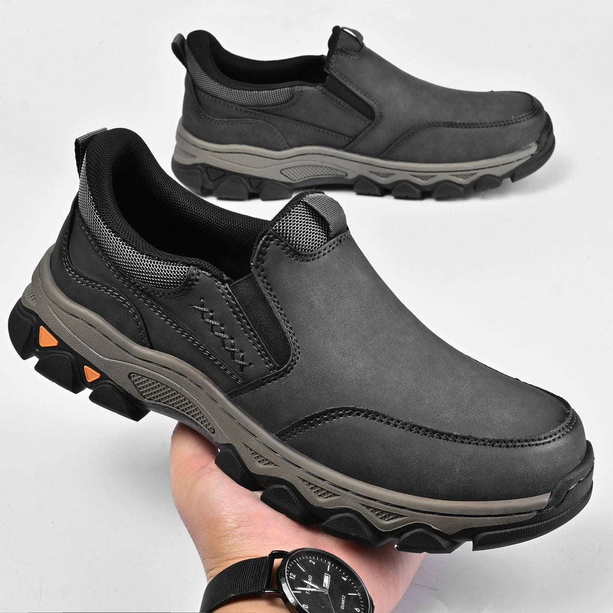 Orthopedische Instapschoenen Heren Casual Wandelschoenen Antislip Correctie Voethouding Loopcomfort Dagelijks | Sulvida