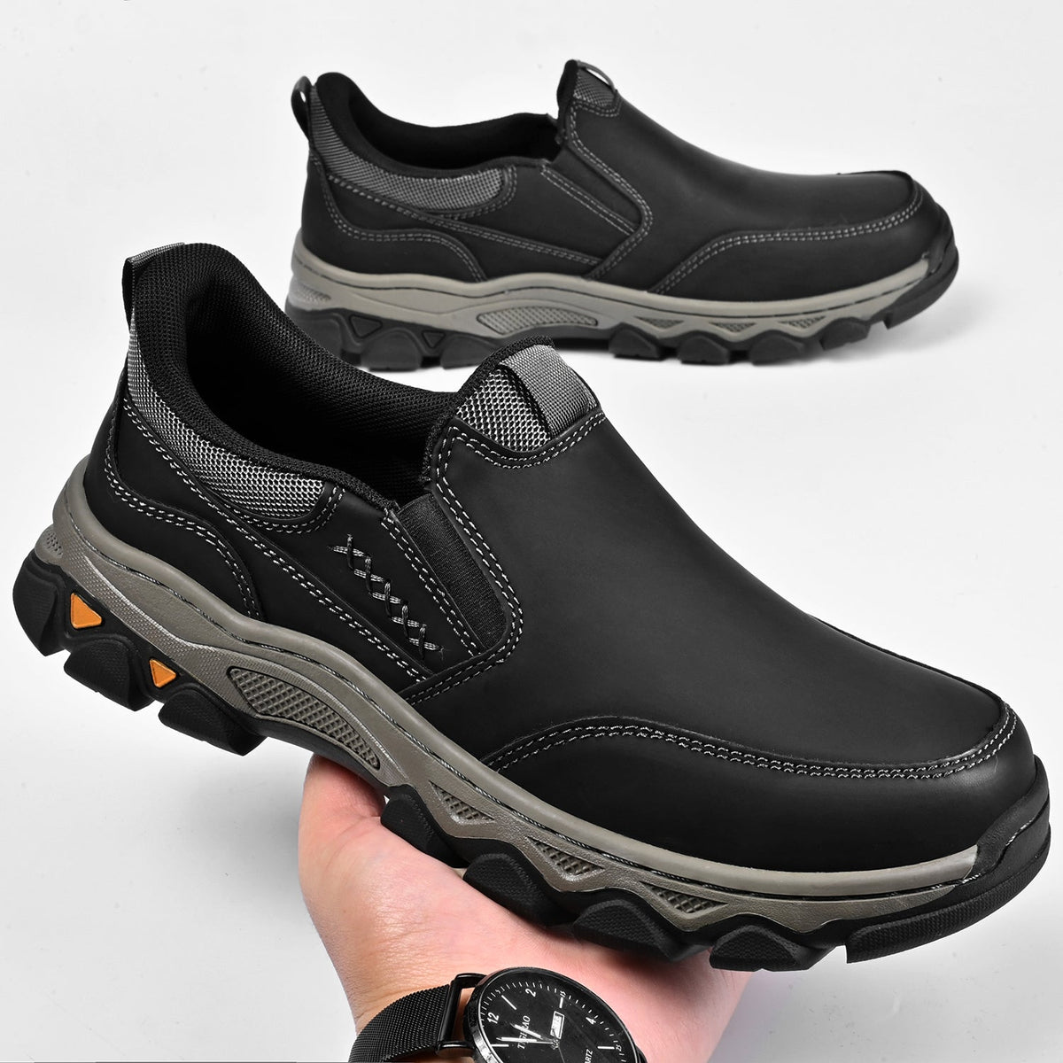 Orthopedische Instapschoenen Heren Casual Wandelschoenen Antislip Correctie Voethouding Loopcomfort Dagelijks | Sulvida