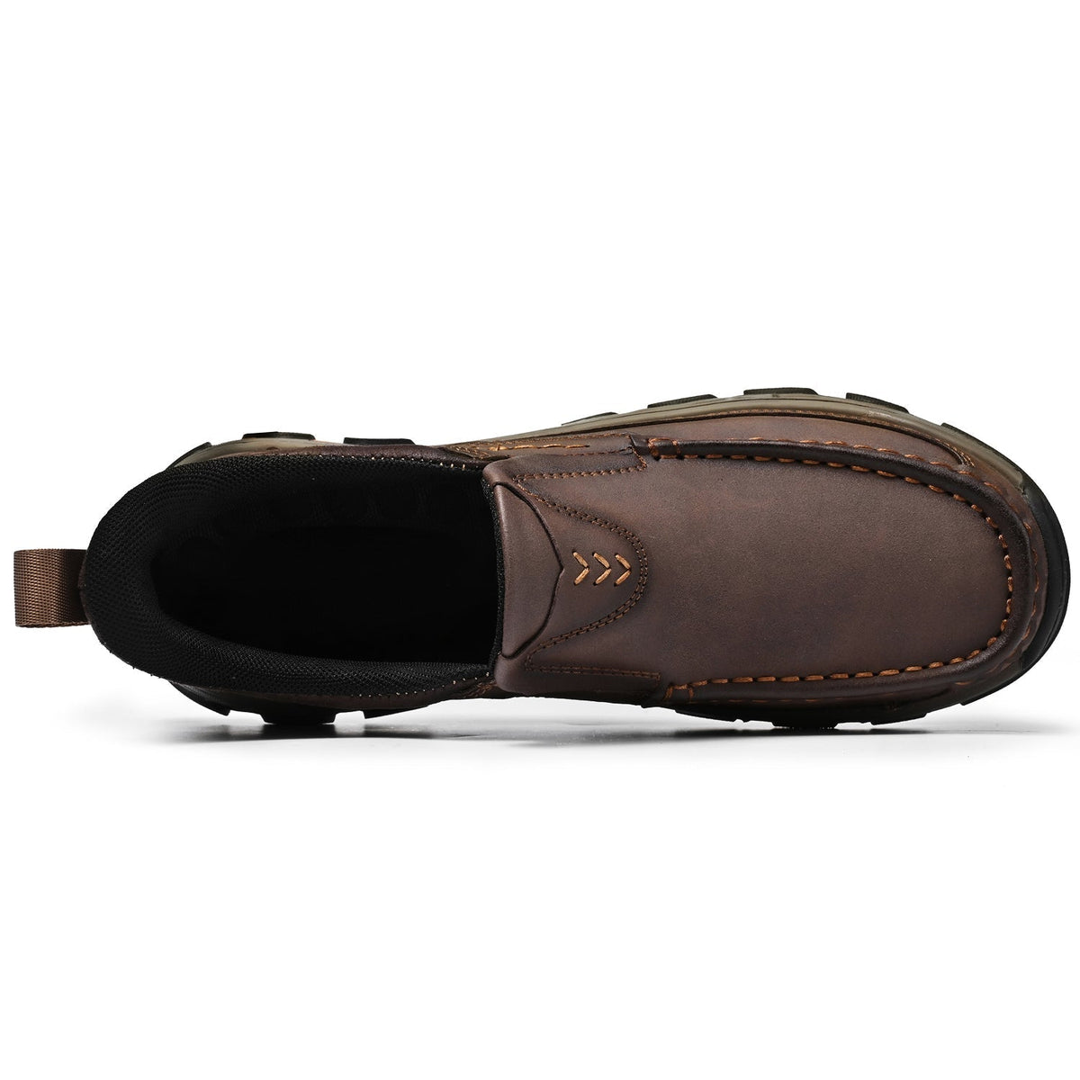 Orthopedische Instappers Heren Loopschoenen Comfortabel Casual Lichtbruin Donkerbruin Zwart Dagelijks | Sulvida