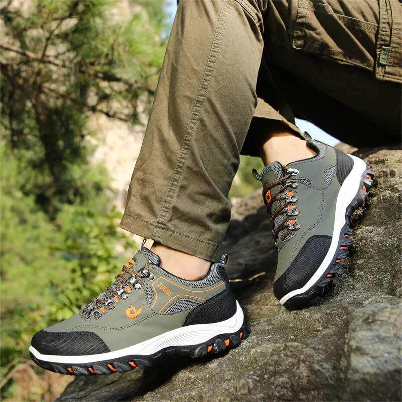 Orthopedische wandelschoenen heren comfort steun ademend lichtgewicht antislip dagelijks wandelen outdoor | Sulvida